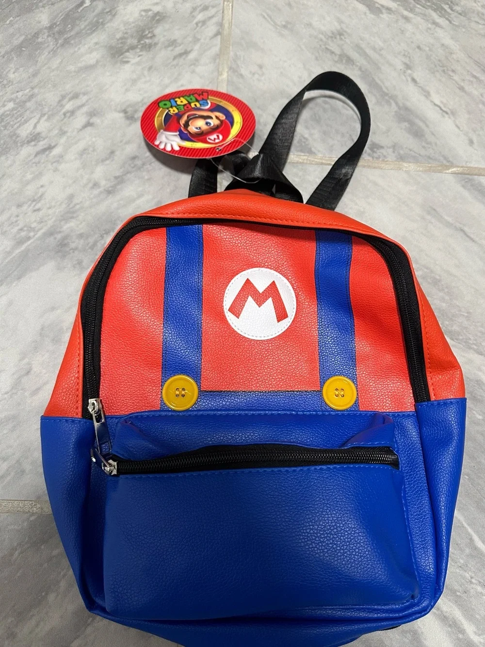 NWT Super Mario Mini 10” Travel/ School Kids Backpack